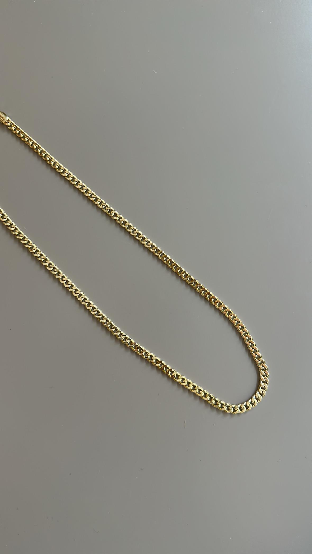 Xuping Zincir Kolye-45cm - 14K Altın