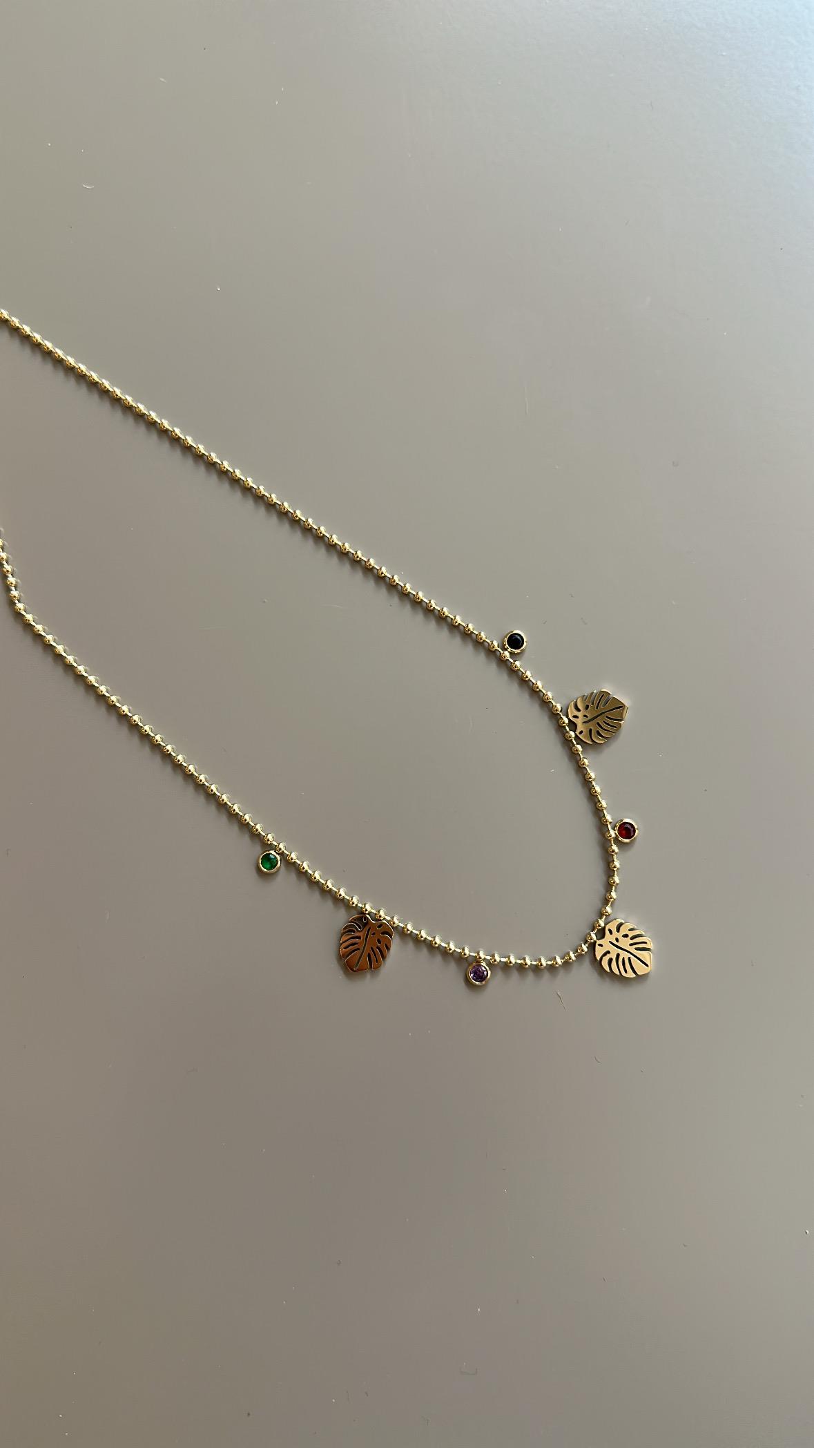 Xuping Zincir Kolye-45cm - 14K Altın
