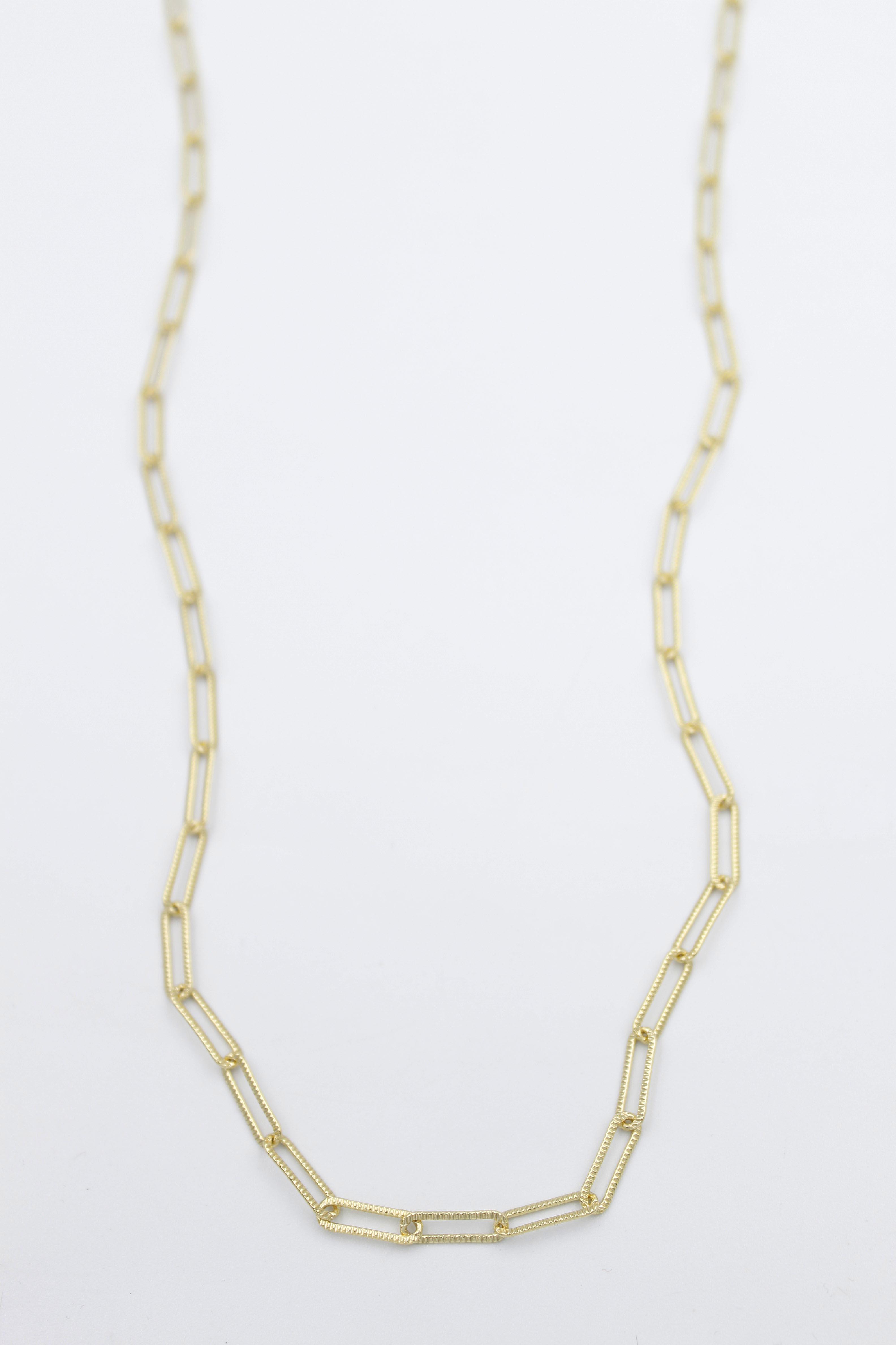 Xuping Zincir Kolye-60cm - 14K Altın