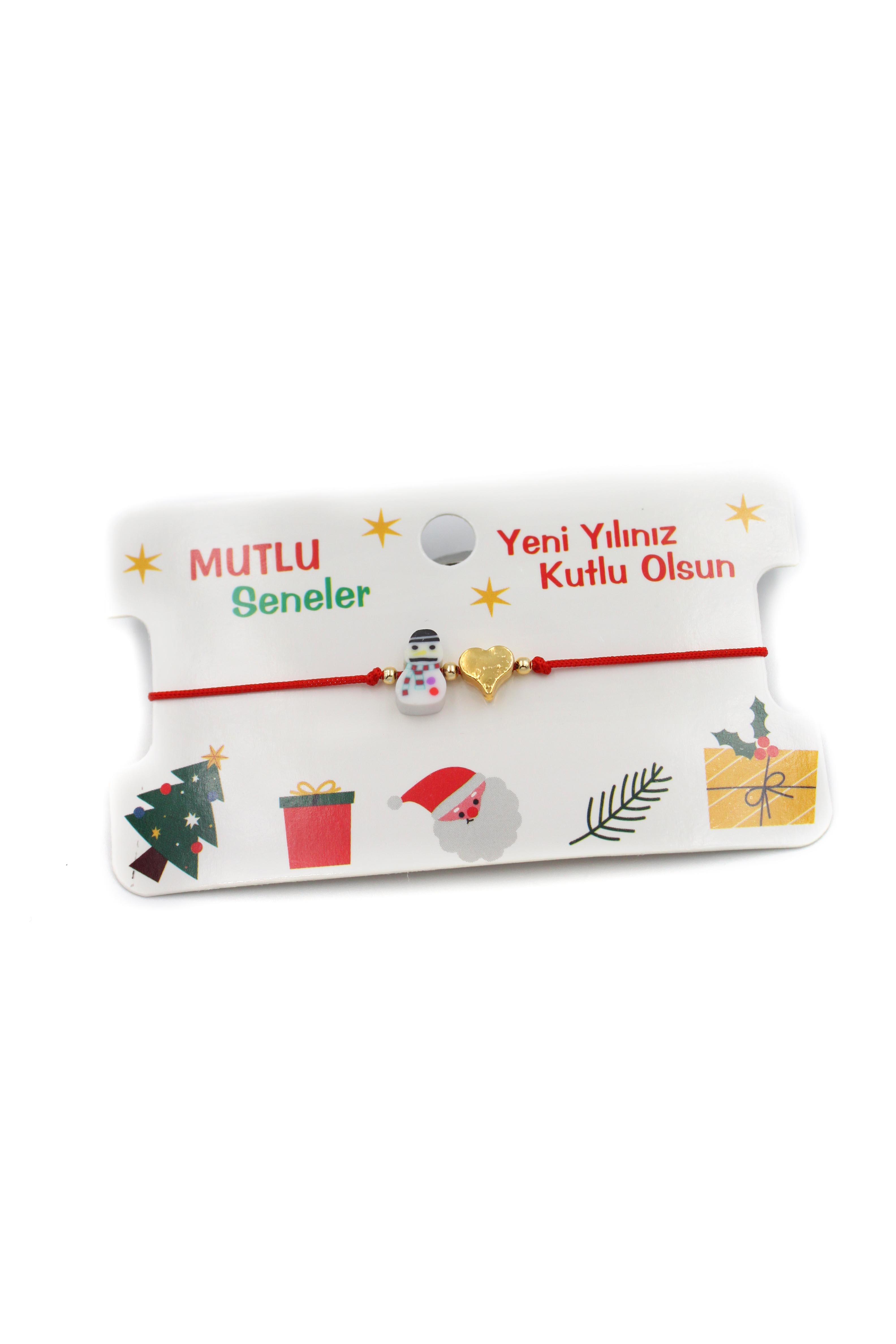 Yılbaşı Bileklik - Kırmızı