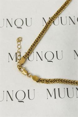 Gold A.K. 4mm Gurmet Zincir Kolye