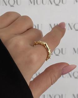 Gold A.K. Noktalı Yüzük