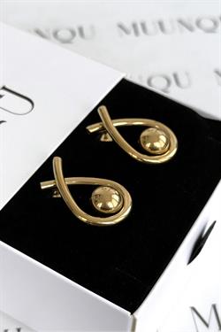 Gold Çelik İçi Toplu Küpe