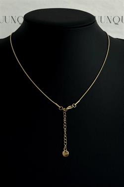 Gold Çelik İstiridye Vintage Kolye