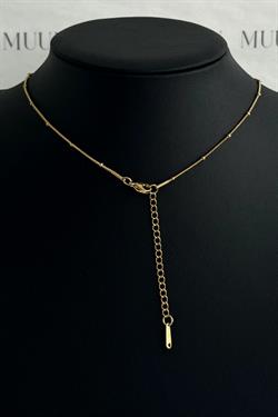 Gold Çelik Kalpli Kolye