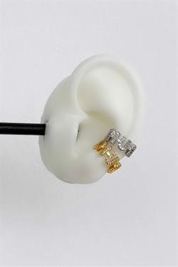 Gold Gümüş A.K. Mmiu Taşlı Earcuff