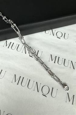 Gümüş Çelik Tiff Zincir Bileklik