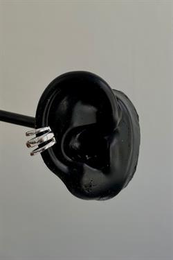 Gümüş A.K. Üçlü Şerit Earcuff