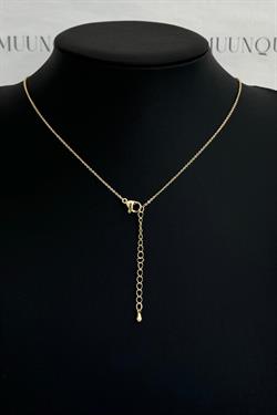 Özel Gold A.K. İthal Taşlı Clne Kolye Mini