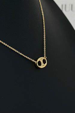 Özel Gold A.K. İthal Taşlı Clne Kolye Mini
