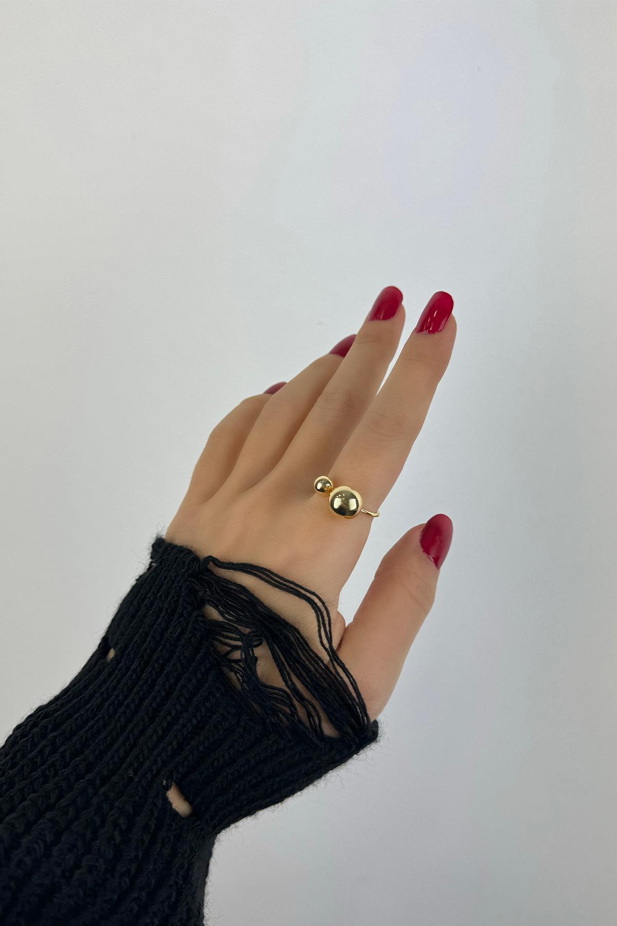 Gold Top Yüzük