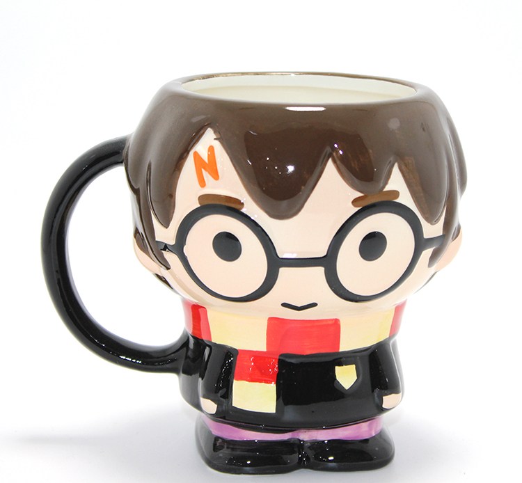 3D Harry Potter Tasarım Porselen Kupa Bardak