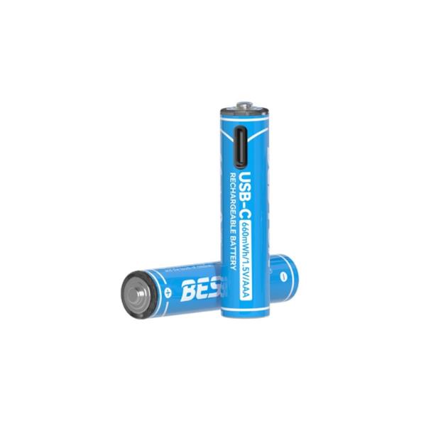 AAA Şarj Edilebilir 2'li 1.5V USB-C İnce Pil