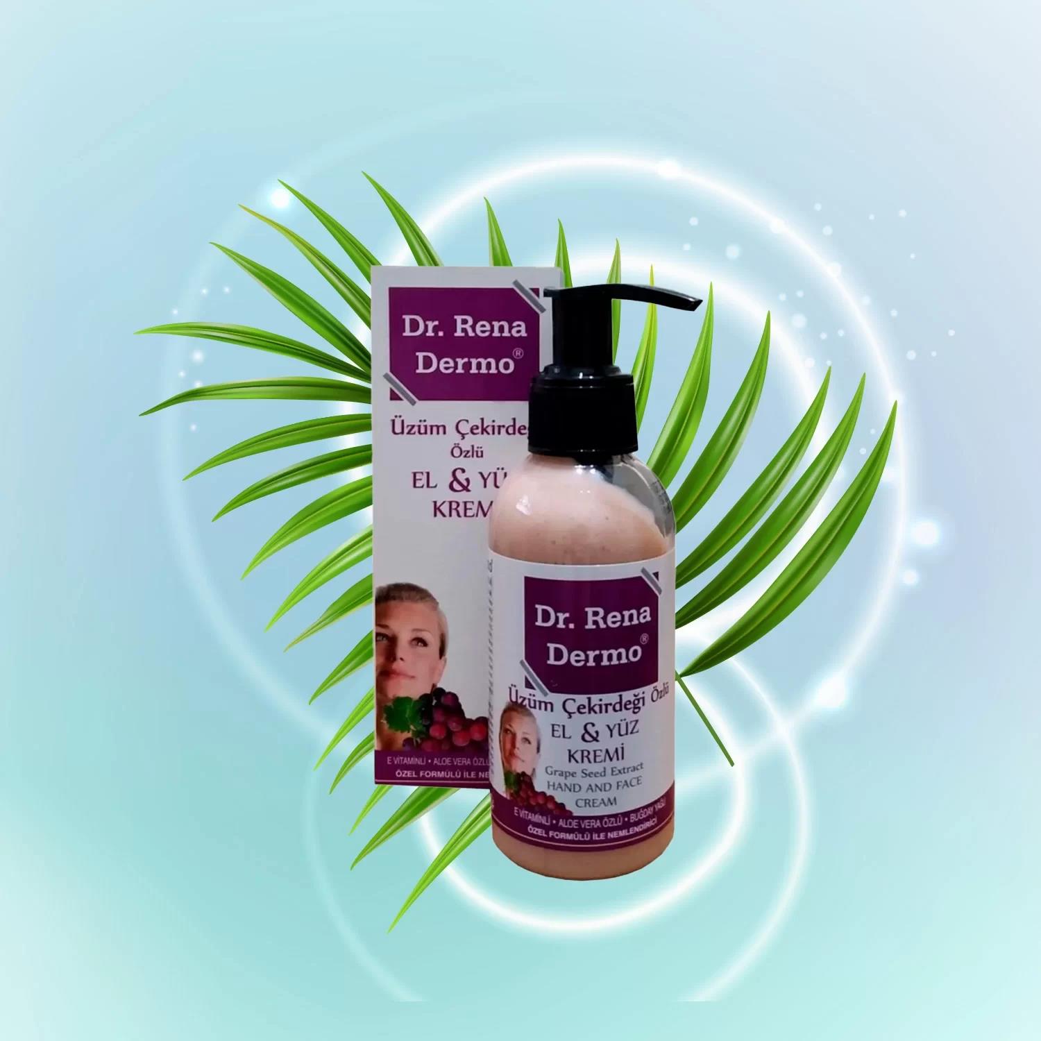 Dr. Rena Dermo Üzüm Çekirdeği Özlü El Ve Yüz Kremi - 150 ml