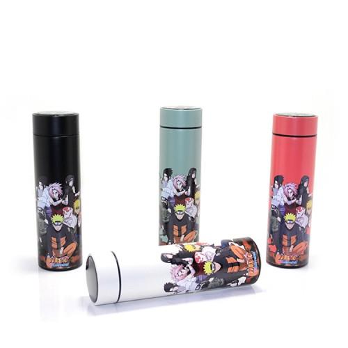 Anime Baskılı Dijital Göstergeli Termos 500 ml Model 2