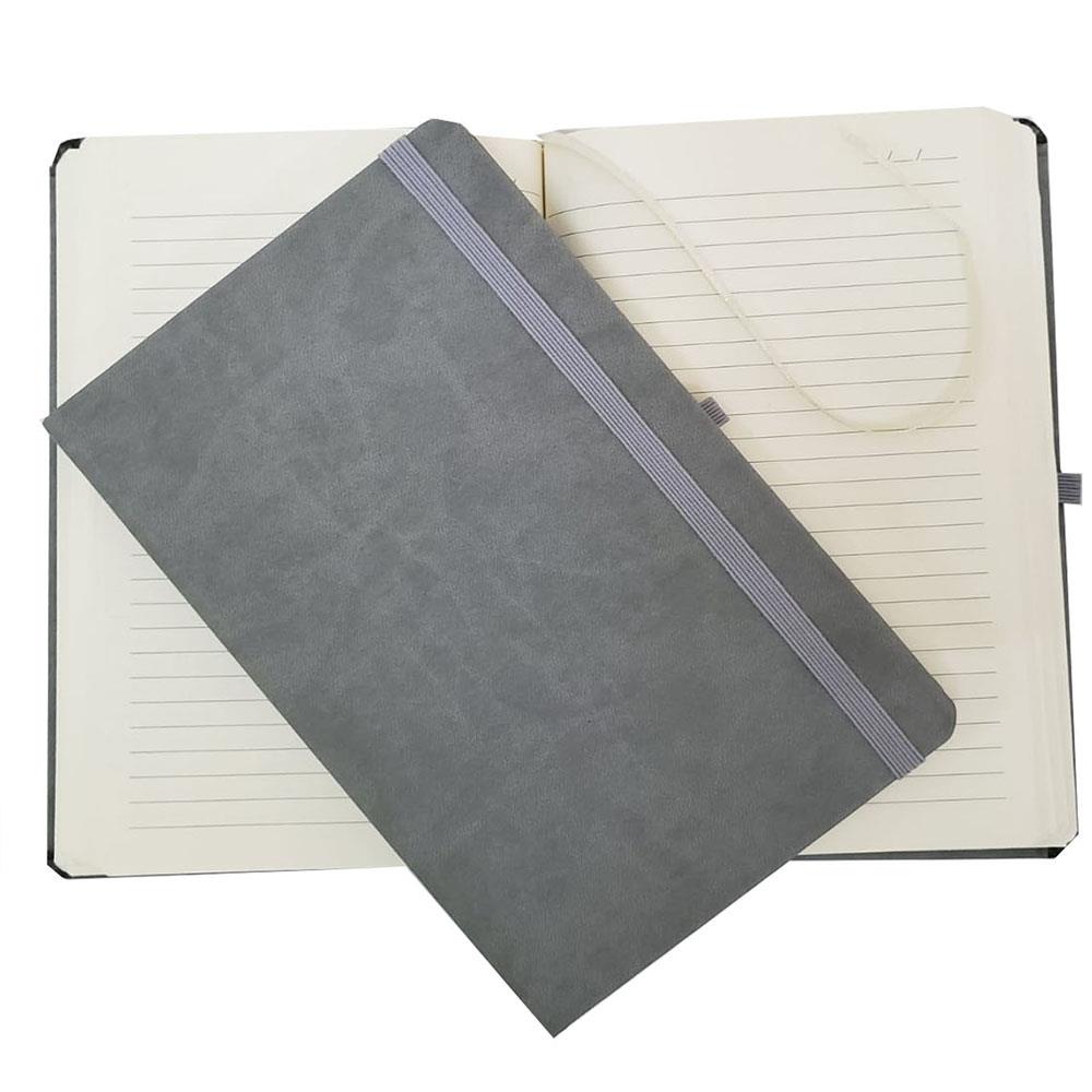 Gri Renk Deri Defter