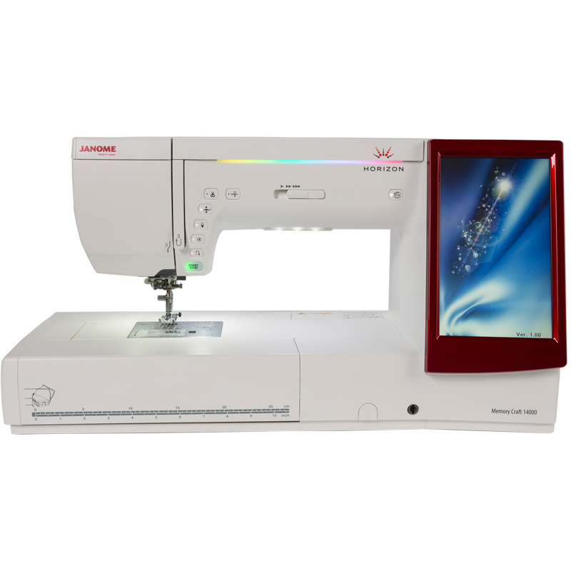 Janome MC14000 Taşınabilir Bilgisayarlı Dikiş Nakış Makinası