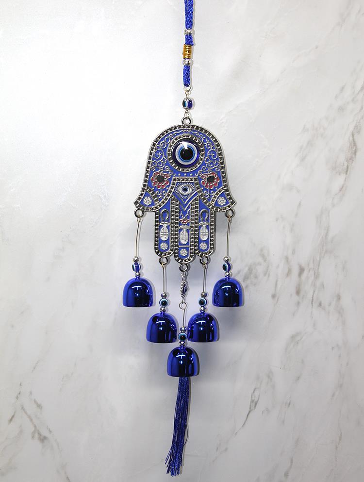 Metal Nazar Boncuğu Çan Model 8