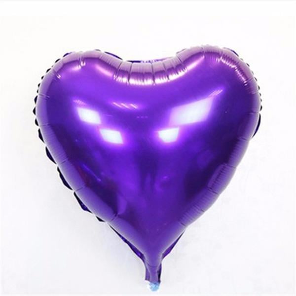 Mor Kalp Folyo Balon 45 Cm.