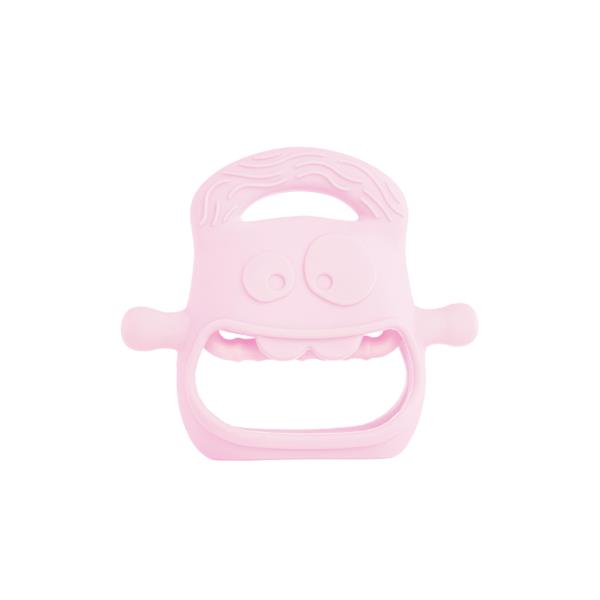 Pembe Bebek Silikon Diş Kaşıyıcı