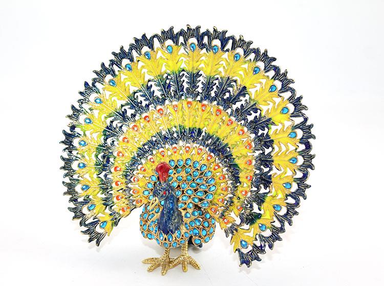 Swarovski Taşlı Tavuskuşu Model 7