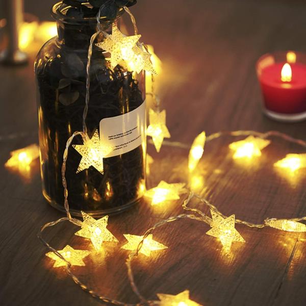 Yıldız Tasarımlı 20 LED USB Aydınlatma