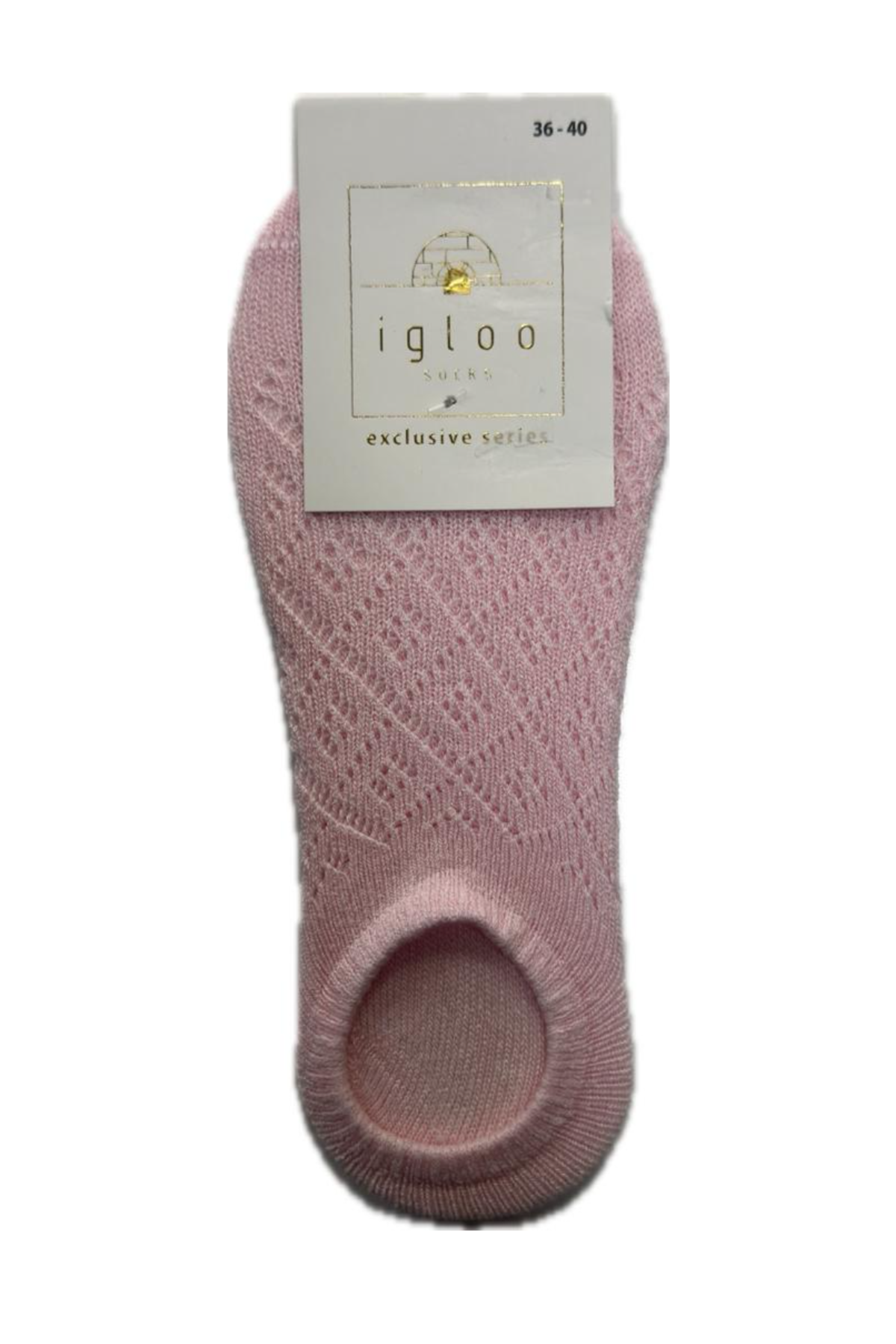 Kadın Bambu Soket Çorap Açık Pembe