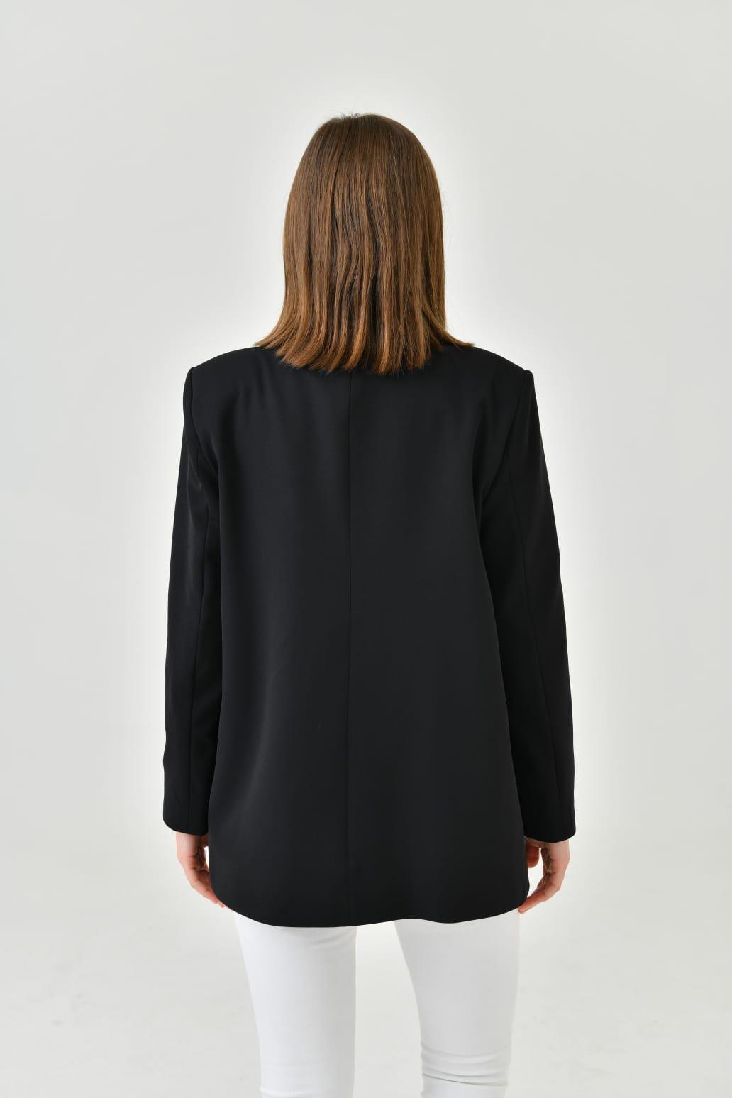 Kadın Blazer Ceket Siyah