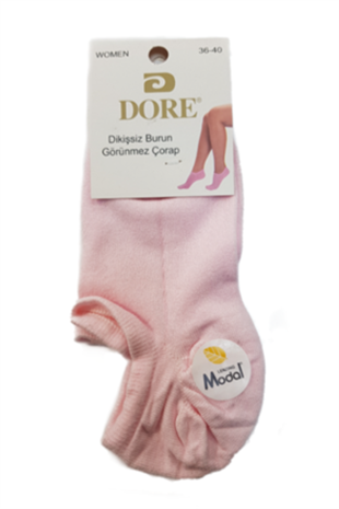 Kadın Babet Çorap Açık Pembe