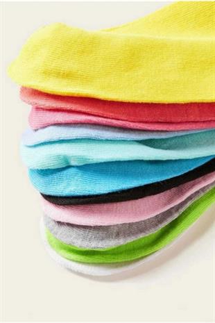 Erkek Burun Dikişsiz Babet Çorap Füme