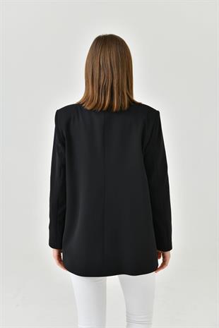 Kadın Blazer Ceket Siyah