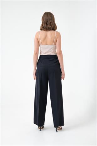 Kadın Palazo Pantolon Siyah