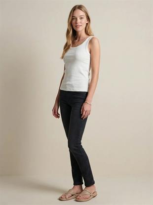 Kadın Penye Atlet Ekru