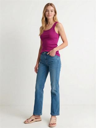 Kadın Penye Atlet Mor