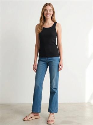 Kadın Penye Atlet Siyah