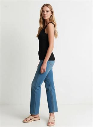 Kadın Penye Atlet Siyah