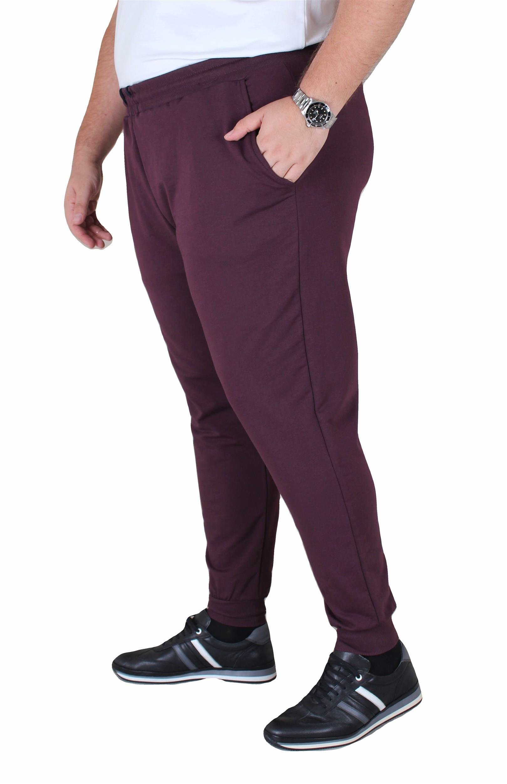 Mocgrande Büyük Beden Basic Eşofman Altı Full Lycra 11516 MURDUM