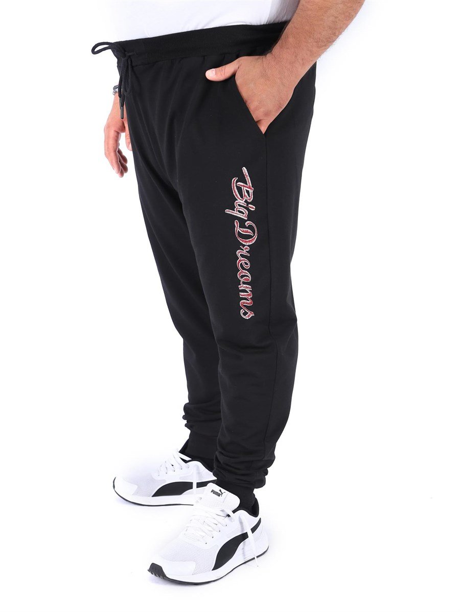 MocGrande Büyük Beden Erkek Giyim Eşofman Altı Big Dream 22601