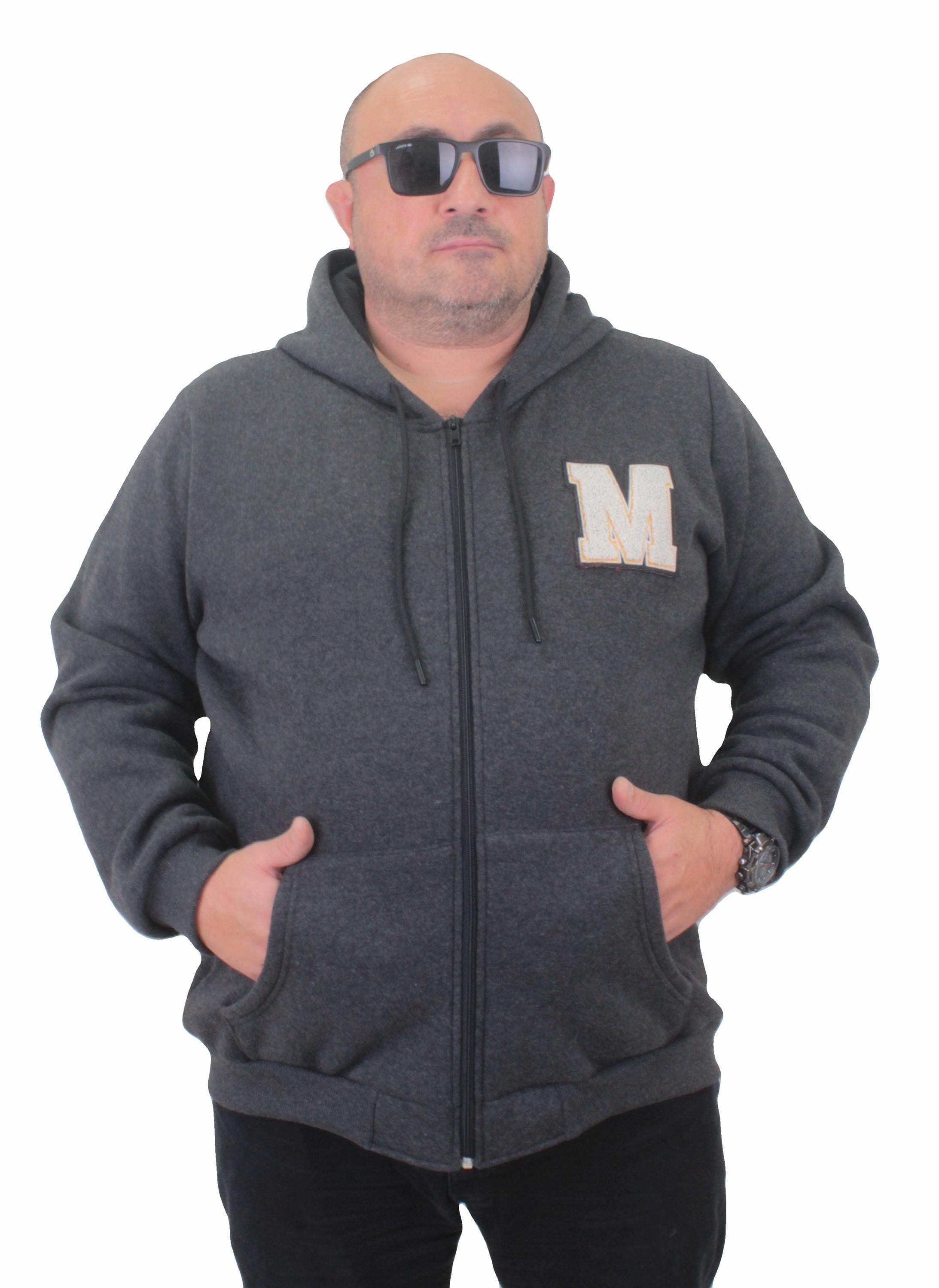 MocGrande Büyük Beden Fermuarlı Sweat M 23217 ANTRASIT