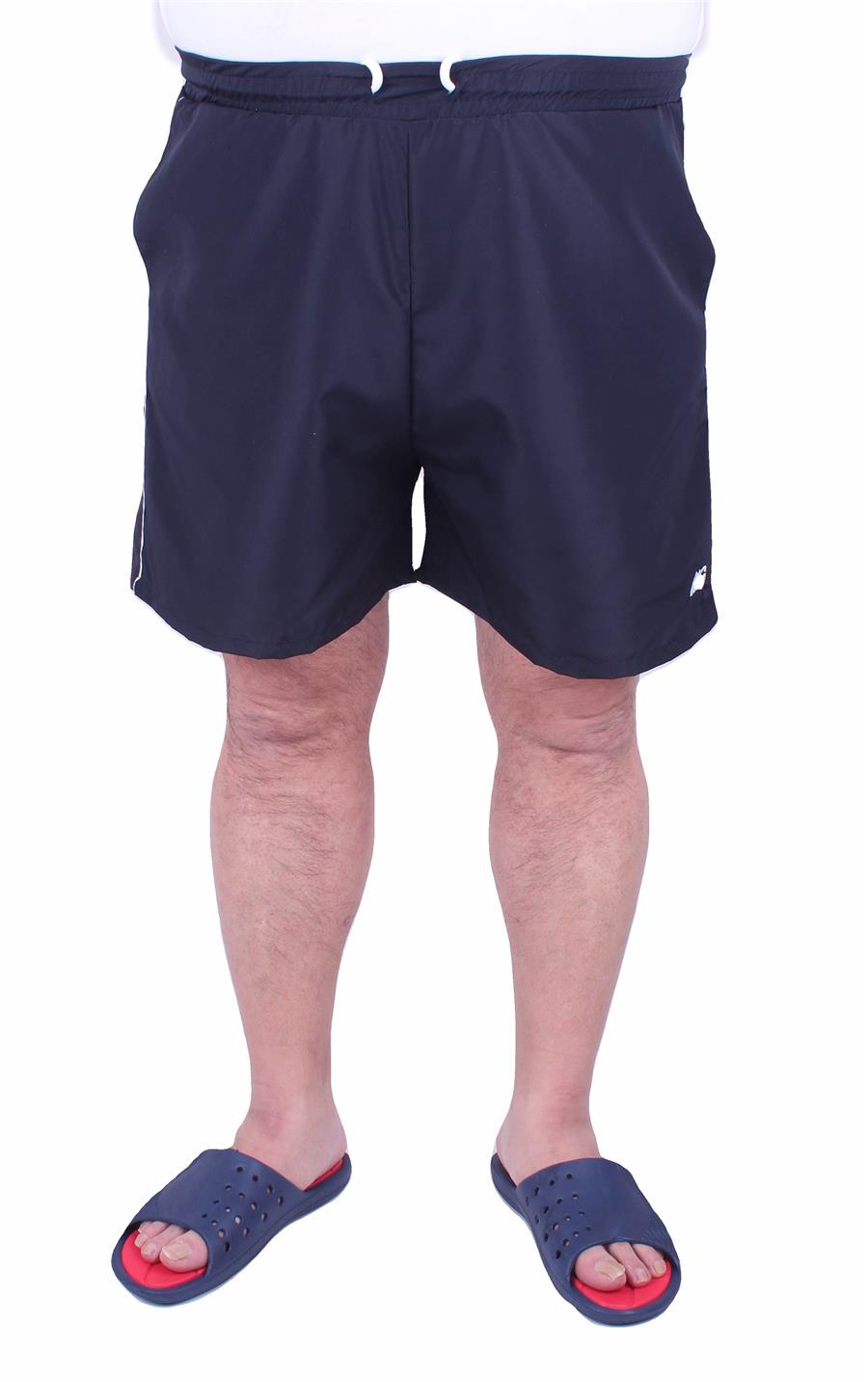 Mocgrande Büyük Beden Klasik Deniz Şortu 23677 LACIVERT