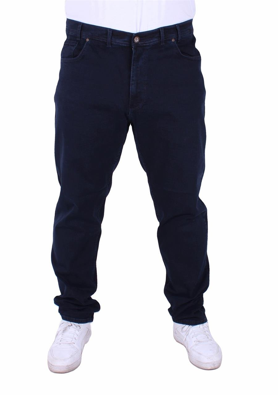 Mocgrande Büyük Beden Kot Pantolon Power Lycra Madrid 11900 Koyu Lacivert