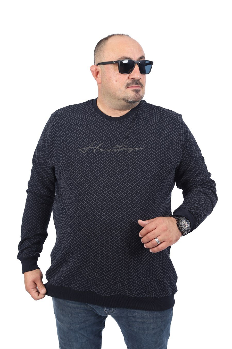 MocGrande Büyük Beden Sweat Heritage 22725