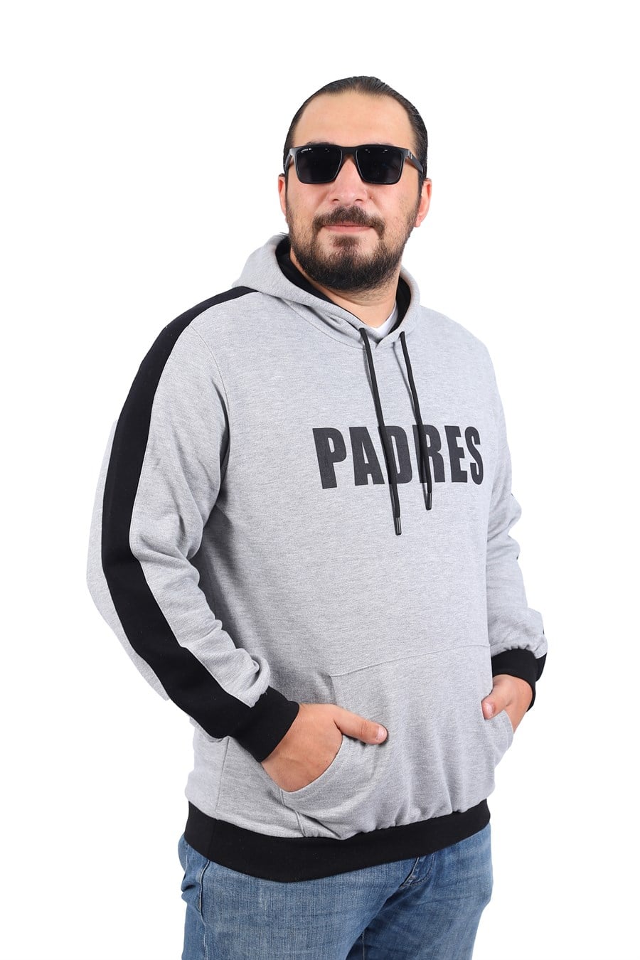 MocGrande Büyük Beden Sweat Padres 22708