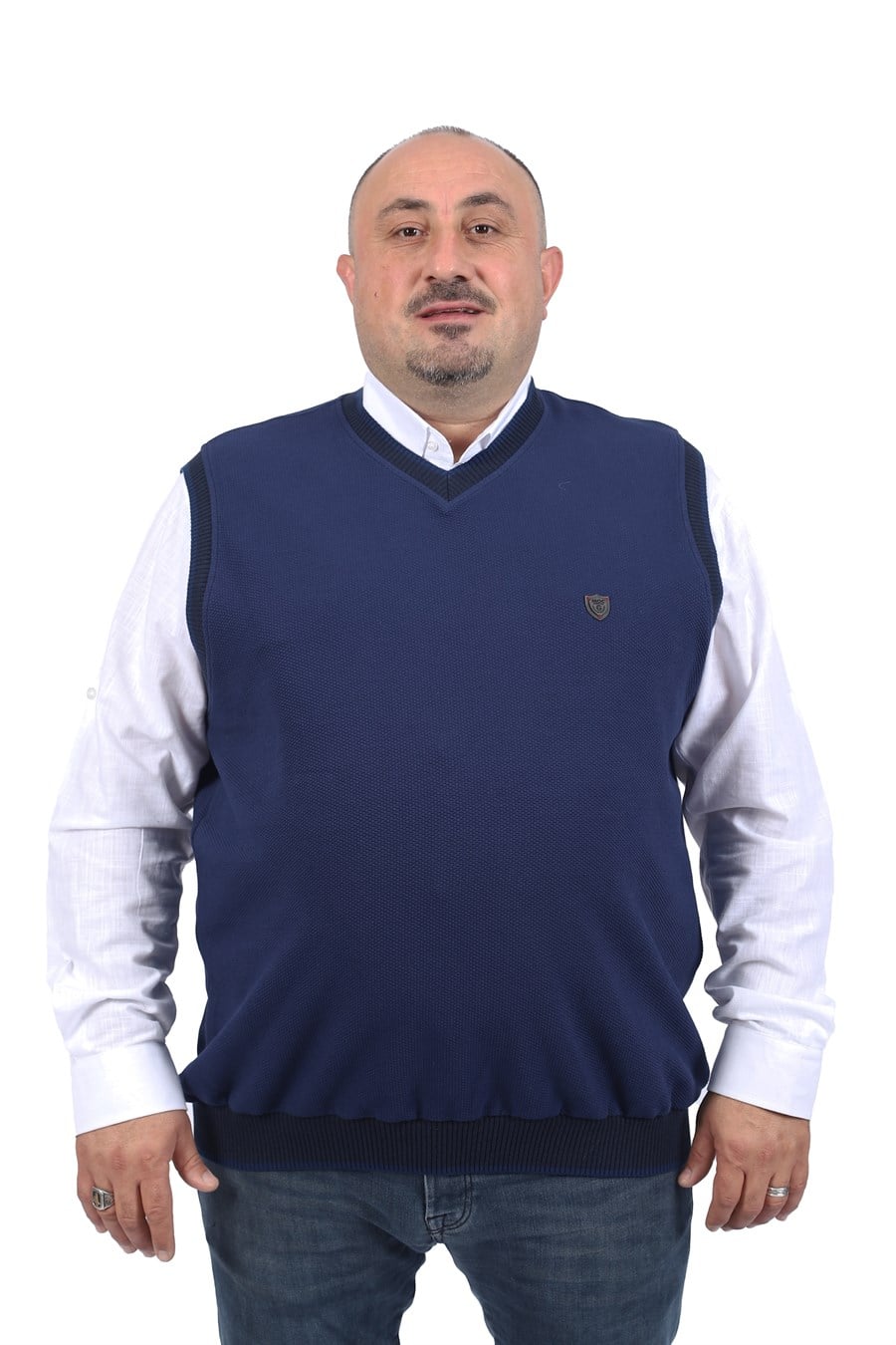 MocGrande Büyük Beden Tüylenmez Süveter 22795