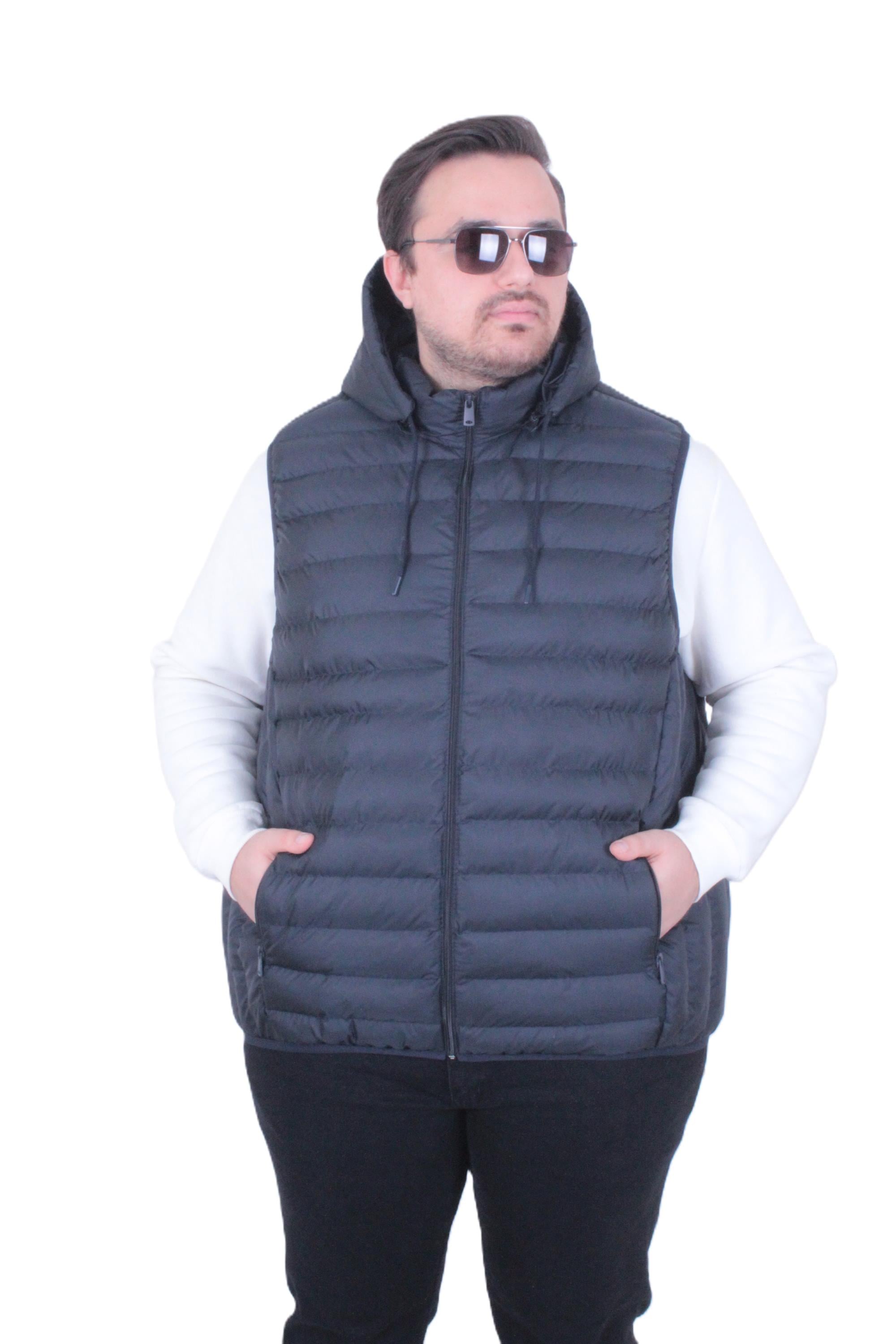 Mocgrande erkek büyük beden Yelek MG 2510 LACIVERT