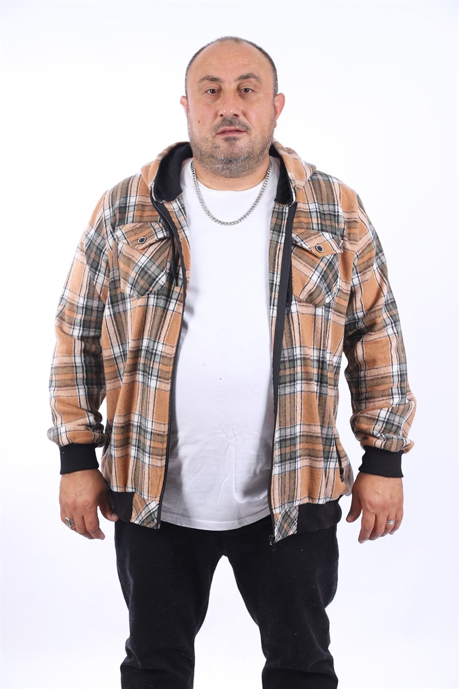 MocGrande Sweatshirt Oduncu Çift Cepli 22206