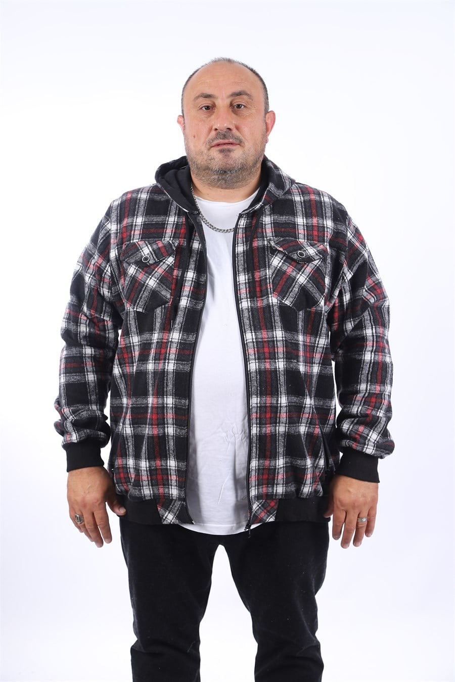 MocGrande Sweatshirt Oduncu Çift Cepli 22206