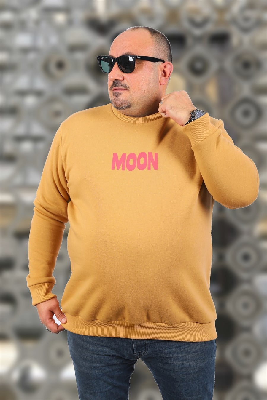 SWEATSHIRT BIS.YAKA MOON 22731 Vizon