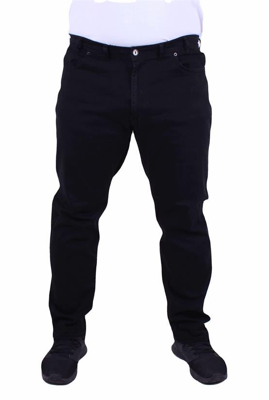 Mocgrande Büyük Beden Kot Pantolon Power Lycra Madrid 11900 SIYAH