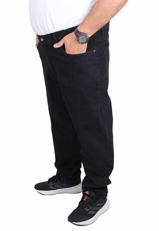 Mocgrande Büyük Beden Kot Pantolon Power Lycra Comero 11914 SIYAH